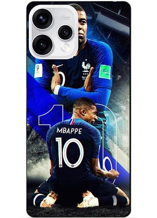 Силиконовый бампер чехол для oppo reno 15 с рисунком mbappe франция мбаппе