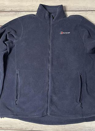 Чоловіча флісова кофта  бренду berghaus.