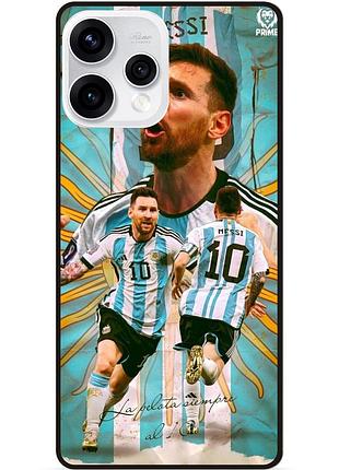 Силіконовий чохол бампер для oppo reno 15 з малюнком messi or мессі