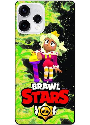 Чехол силиконовый бампер для oppo reno 15 с героем бравл менди brawl