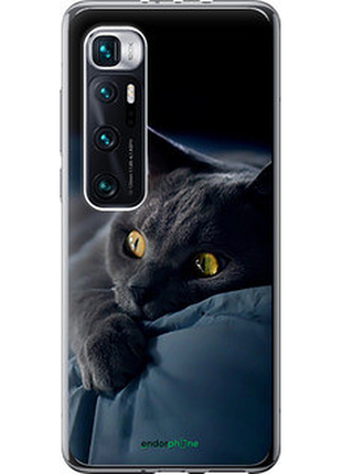 Чохол на xiaomi mi 10 ultra димчастий кіт "825t-2064-2448"