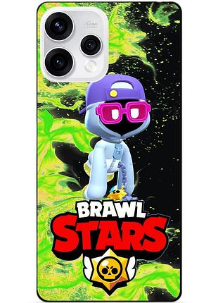 Силіконовий бампер чохол для oppo reno 15 з героєм бравл шейд brawl