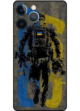 Силиконовый чехол зсу украина солдат для xiaomi samsung motorola nokia iphone zte vivo oppo realme сталкер 04