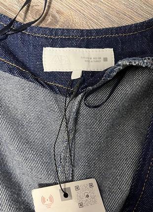 Джинсове плаття zara 3