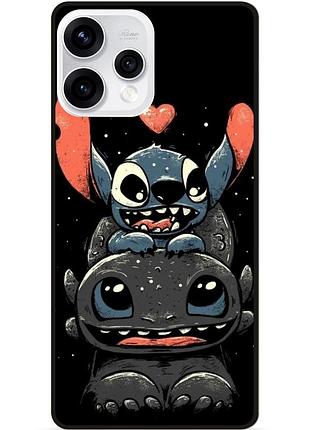 Силіконовий бампер чохол для oppo reno 15 з малюнком stitch стіч