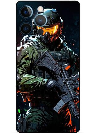Силиконовый чехол зсу украина солдат для xiaomi samsung motorola nokia iphone zte vivo oppo realme stalker 02