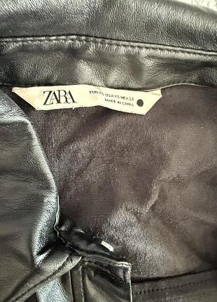 Шкіряне пальто-плаття zara😍 2