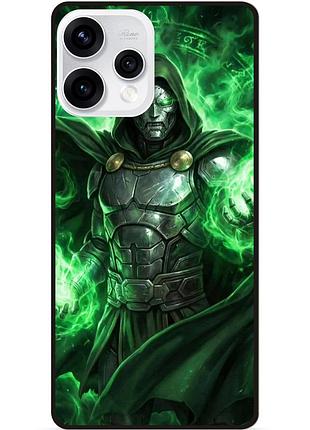 Силиконовый чехол бампер для oppo reno 15 с картинкой doomsday доктор дум avengers