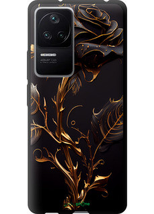 Чехол на xiaomi poco f4 роза 3 "5552b-3917-2448"