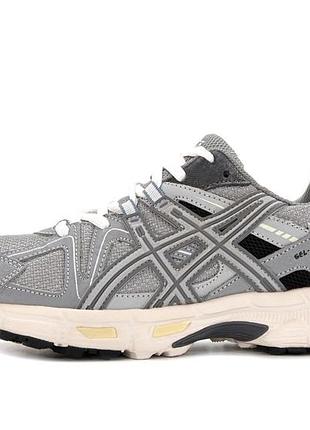 Сірі текстильні кросівки asics gel-kahana 8 grey