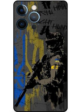 Силиконовый чехол зсу украина солдат для xiaomi samsung motorola nokia iphone zte vivo oppo realme сталкер 03