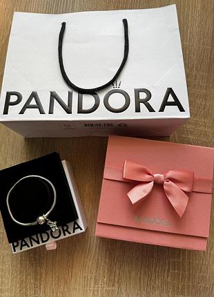 Браслет pandora з намистиною «відкрий завтра»