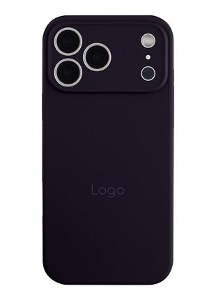 Чохол silicone case full size with frame для iphone 18 pro 82.elderberry