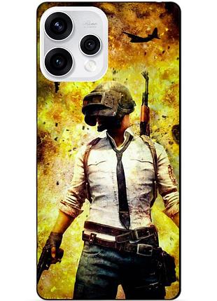 Силіконовий чохол бампер для oppo reno 15 з малюнком пабг pubg