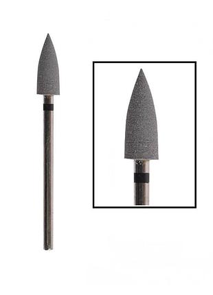Фреза силиконовая "острый конус" 404b black 2