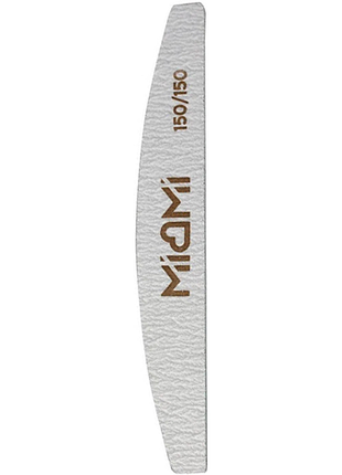 Пилка для ногтей miami titan half, 150/150