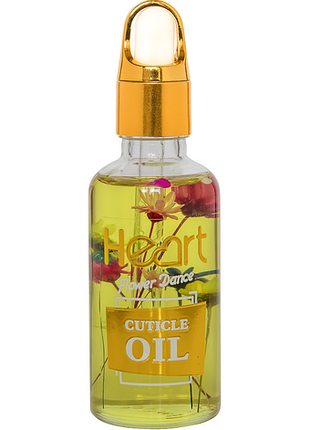 Олія квіткова для кутикул wild citrus (дитий цитрус) heart, 50 мл