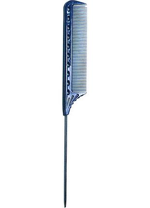 Гребінець із металевим хвостиком ys-102 blue y.s.park