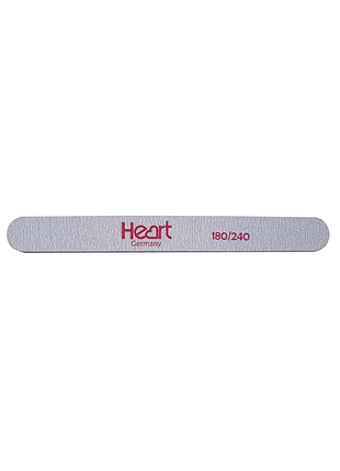 Пилка для ногтей heart line titan 180/240*
