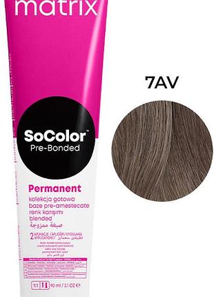 Крем-краска для волос pre bonded socolor.beauty 7av matrix, 90 мл