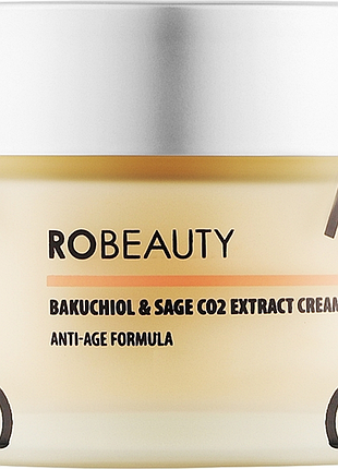 Крем для лица с бакучиолом и co2 экстрактом шалфея robeauty, 50 мл