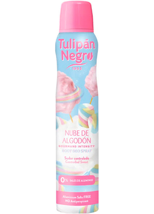 Дезодорант-спрей хлопковое облако tulipan negro, 200 мл