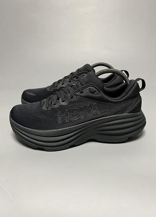Кросівки для комфортної ходьби бігу тренувань hoka one one bondi 8 оригінал 1127952 bblc