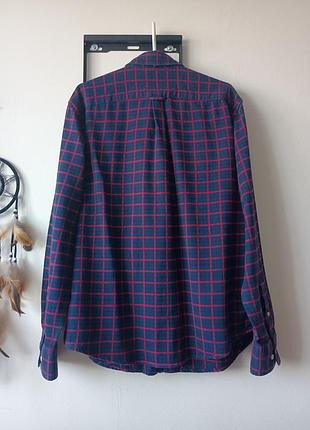 Рубашка фланелевая в клетку esprit l/xl 10
