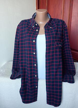 Сорочка фланелева в клітинку esprit l/xl