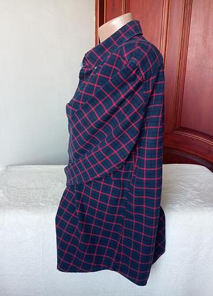 Рубашка фланелевая в клетку esprit l/xl 4