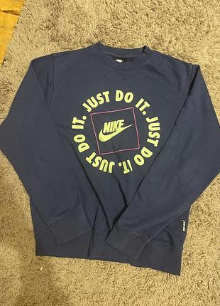 Світшот чоловічий nike темно синій s