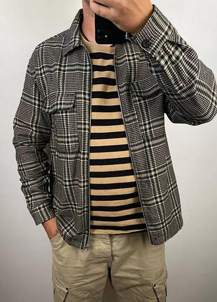 H&amp;m overshirt легкая мужская куртка - рубашка, овершот