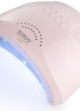 Лампа led/uv sunuv sun 1 pink, 48 вт 2