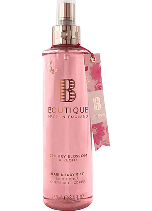 Міст для тіла та волосся cherry blossom & peony boutique, 250 мл