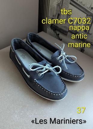 Мокасини топсайдери tbs clamer c7032 nappa (наш 37) жіночі франція/португалія