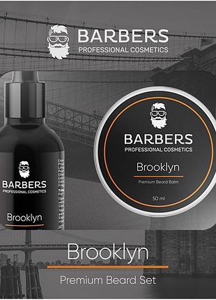 Набор для ухода за бородой barbers brooklyn, 80 мл