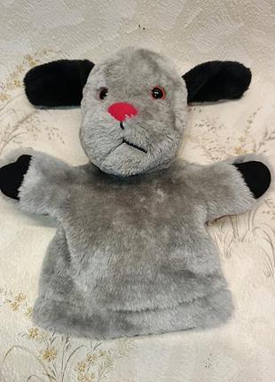 Ляльковий театр собака пес свіп sooty іграшка маріонетка іграшка рукавичка іграшка на руку м'яка іграшка