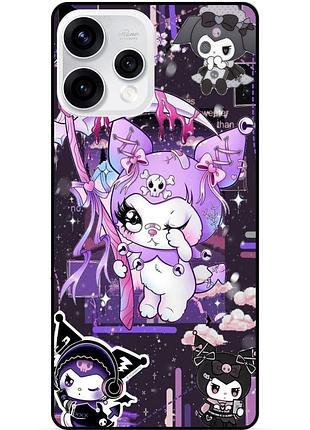 Чехол силиконовый бампер для oppo reno 15 kuromi куроми