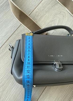 Сумочка сірого кольору 👜 6