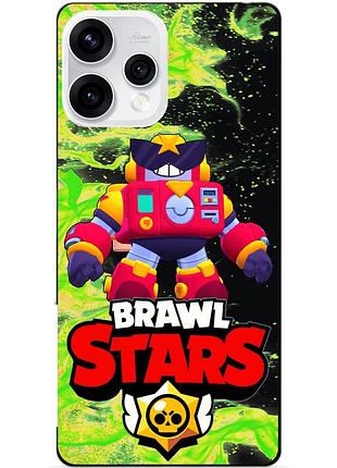 Силіконовий бампер чохол для oppo reno 15 з героєм бравл вольт brawl