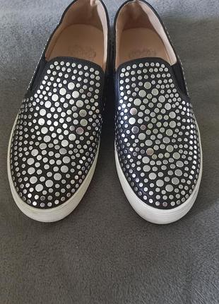 Стильные кожаные слипоны vince camuto kindra slip, размер 3/36/23 см.
