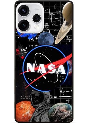 Силіконовий чохол бампер для oppo reno 15 з малюнком космос nasa