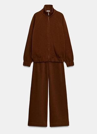 Костюм комплект zara з плотного трикотажу
