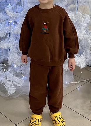 Теплий костюм zara