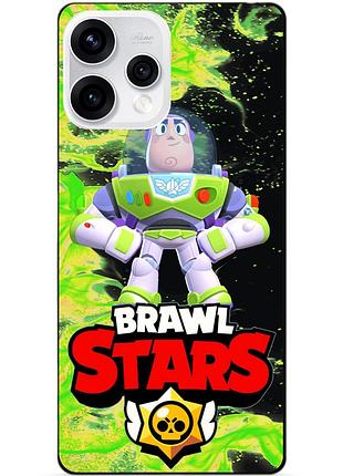 Силіконовий бампер чохол для oppo reno 15 з героєм бравл базз лайтер brawl