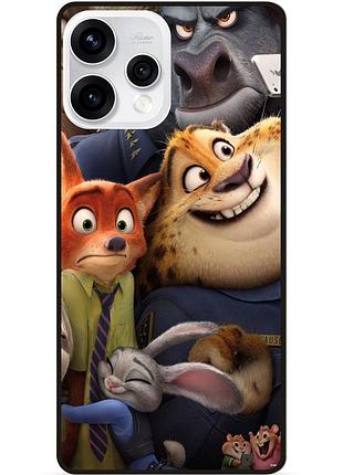Силиконовый бампер чехол для oppo reno 15 джуди зверополис