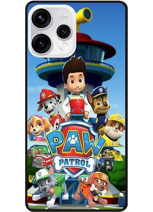 Силіконовий чохол бампер для oppo reno 15 з малюнком щенячий патруль paw patrol