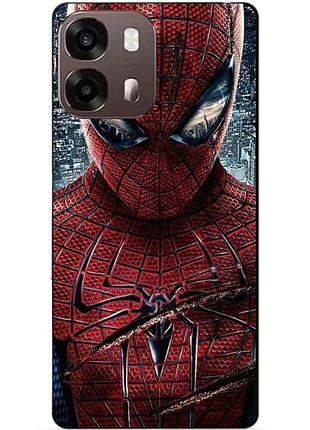 Силіконовий чохол бампер для oppo a6s людина-павук spider man