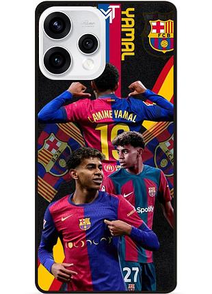 Силіконовий чохол бампер для oppo reno 15 з малюнком ламин ямаль lamine yamal barcelona