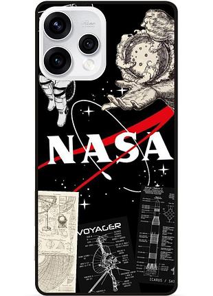 Силіконовий чохол бампер для oppo reno 15 з малюнком nasa